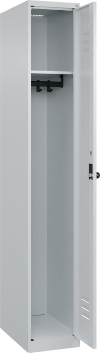Garderobenschrank CLASSIC
B300xT500xH1850 mm
RAL 7035/7035, 1 Abteil - Detail 1