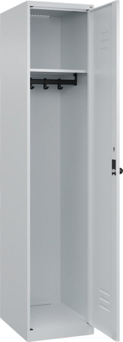 Garderobenschrank CLASSIC
B400xT500xH1850 mm
RAL 7035/7035, 1 Abteil - Detail 1