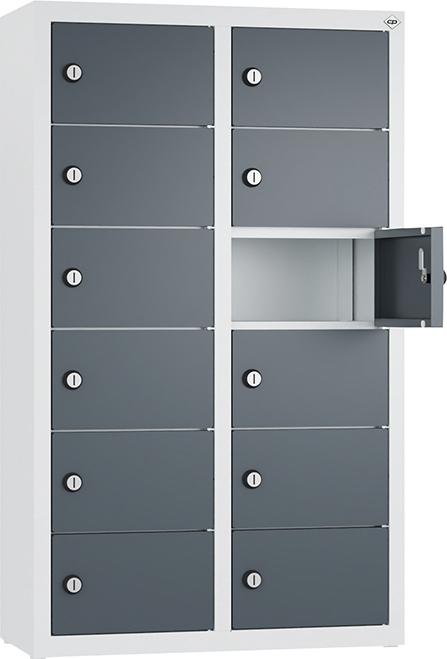 Kleingefachschrank
B460xT200xH770 mm
RAL7035/7016,wandhangend - Detail 1