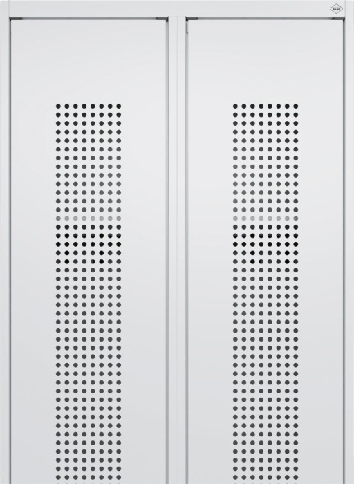 Tür mit Rundlochung 8 mm
für Serie Classic
für doppelstöckige Abt. - Detail 1