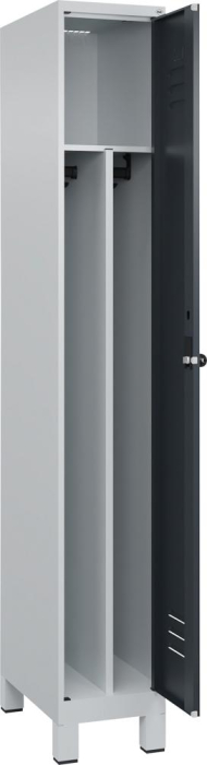 Gard.-Schrank TW CLASSIC
B300xT500xH1950 mm
RAL 7035/7016, 1 Abteil - Detail 1