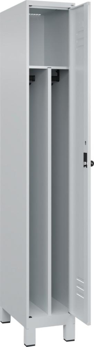 Gard.-Schrank TW CLASSIC
B300xT500xH1950 mm
RAL 7035/7035, 1 Abteil - Detail 1