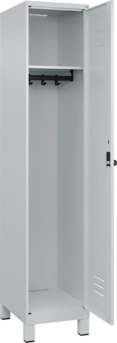 Garderobenschrank CLASSIC
B400xT500xH1950 mm
RAL 7035/7035, 1 Abteil - Detail 1