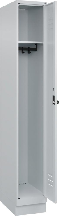 Garderobenschrank CLASSIC
B300xT500xH1950 mm
RAL 7035/7035, 1 Abteil - Detail 1