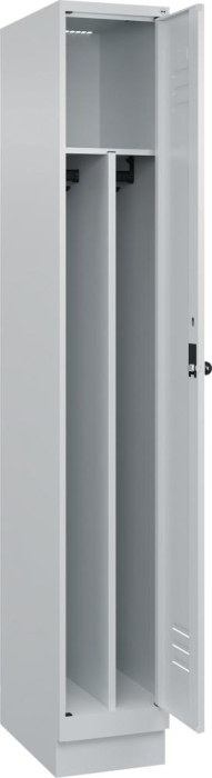 Gard.-Schrank TW CLASSIC
B300xT500xH1950 mm
RAL 7035/7035, 1 Abteil - Detail 1