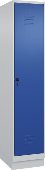 Gard.-Schrank TW CLASSIC
B400xT500xH1950 mm
RAL 7035/5010, 1 Abteil - Detail 1