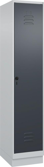 Gard.-Schrank TW CLASSIC
B400xT500xH1950 mm
RAL 7035/7016, 1 Abteil - Detail 1