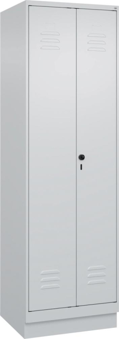 S/W-Gard.-Schrank CLASSIC
B600xT500xH1950 mm
RAL 7035/7035, 2 Abteile - Detail 1