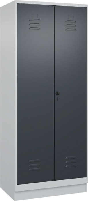 Wäscheschrank CLASSIC
B800xT500xH1950 mm
RAL 7035/7016, 2 Abteile - Detail 1