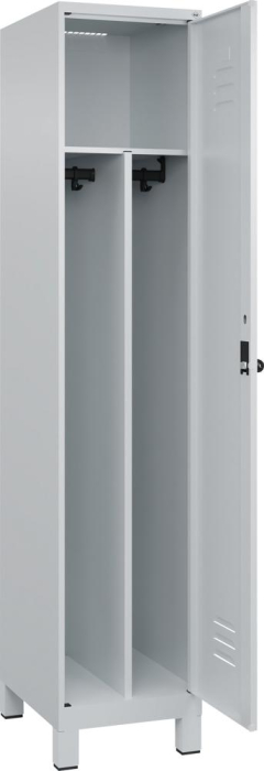 Gard.-Schrank TW CLASSIC
B400xT500xH1950 mm
RAL 7035/7035, 1 Abteil - Detail 1
