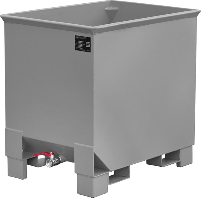 Späne-Kasten CS 30
B840xT620xH800 mm
RAL7005 Tragkraft 500kg - Detail 1