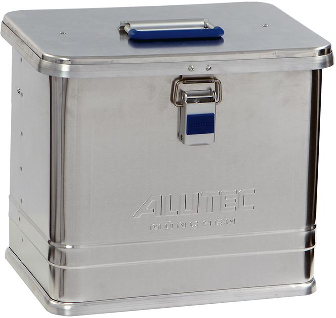 Aluminiumbox COMFORT 27
Maße 350x245x315mm Alutec
Inhalt ca. 27 Liter - Detail 1
