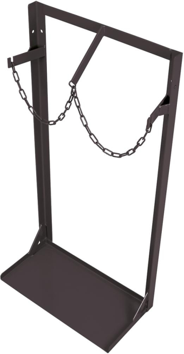 Stahlflaschenständer
B570xH1110 mm 2x40-50 ltr
RAL 7016 - Detail 1