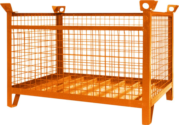 Gitterbox-Stapelpalette
1500 kg
reinorange RAL 2004 - Detail 1