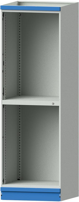 Leergehäuse Modell 102
B715xT720xH2200mm
RAL 7035 - Detail 1