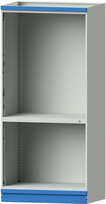 Leergehäuse Modell 101
B1015xT720xH2200mm
RAL 7035 - Detail 1