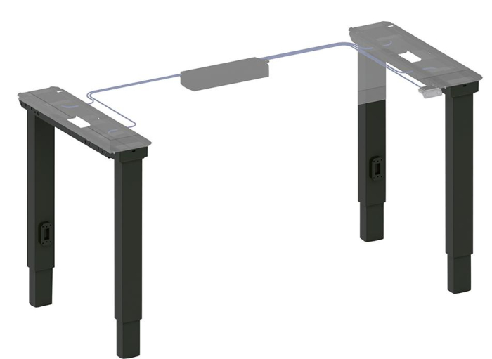 Upgrade Set Arbeitstisch
Quattro, Modultiefe 725
E-Motor inkl. Kabel - Detail 1
