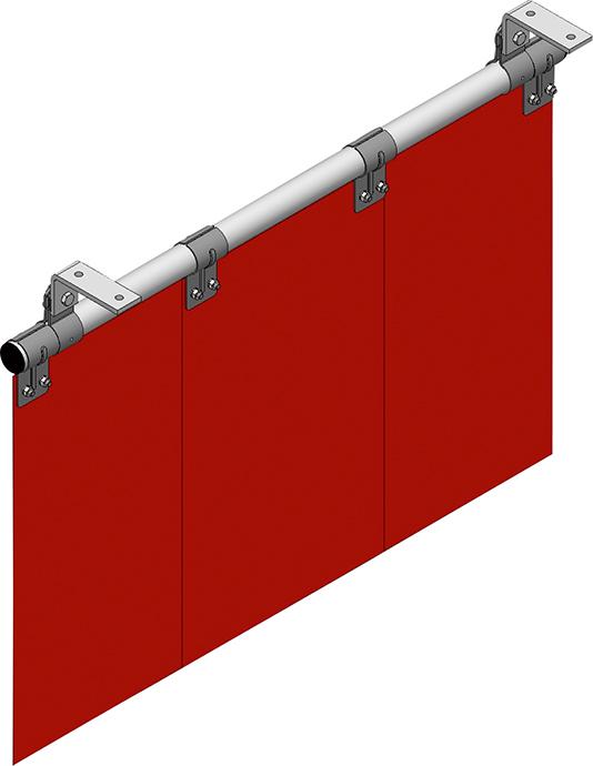 PVCSchweißerschutzlamelle
rotbraun (T50)
DIN EN ISO 25980 - Detail 1