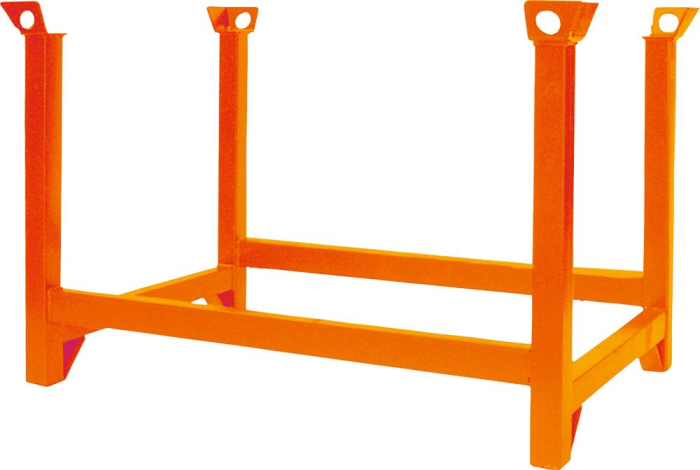Stapelpalette, 2000 kg
reinorange RAL 2004
1000x800x750 mm - Detail 1