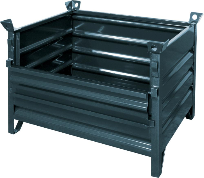 Vollwand-Stapelpalette
1500 kg
anthrazitgrau RAL 7016 - Detail 1