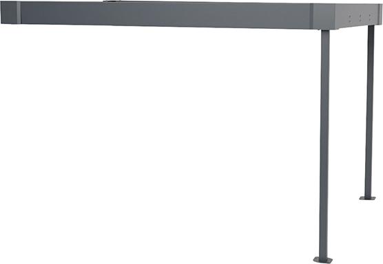 Überdachung CLEVERPARK
B3465 x T2420 x H2200 mm
Anbaumodul - Detail 1