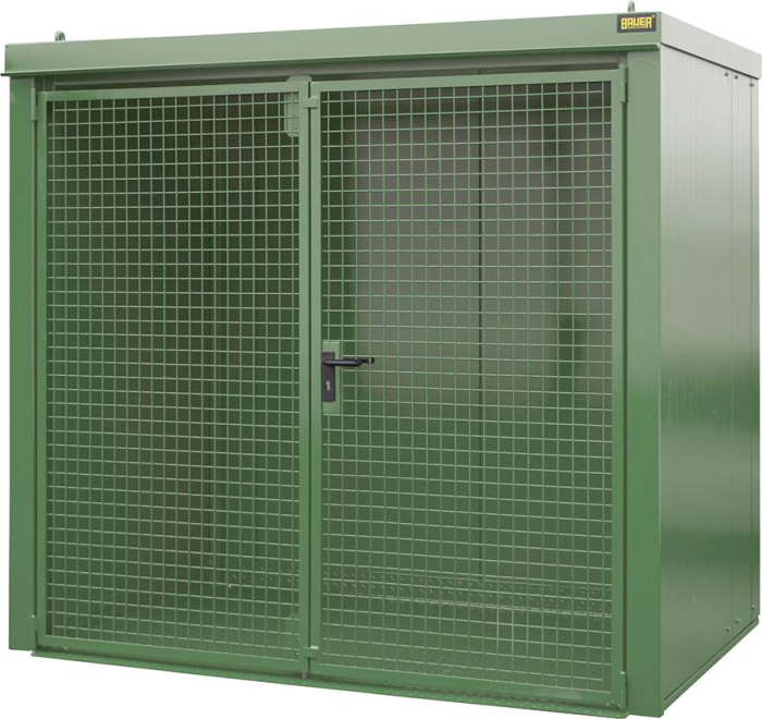Gasflaschen-Container
GFC-B M3,
lackiert, Resedagrün - Detail 1