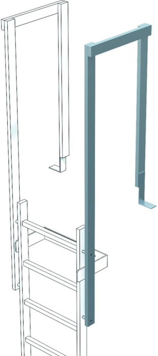 Ausstiegsgeländer
Stahl verzinkt - Detail 1