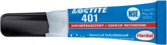 LOCTITE CA-Seundenkleber 401
3-gr-Tube P9866.0003 - Detail 1