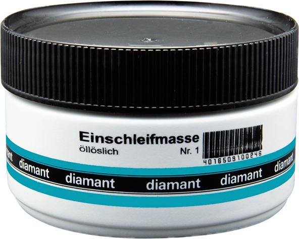 Einschleifmasse
öllöslich Nr.1 grob
220ml - Detail 1