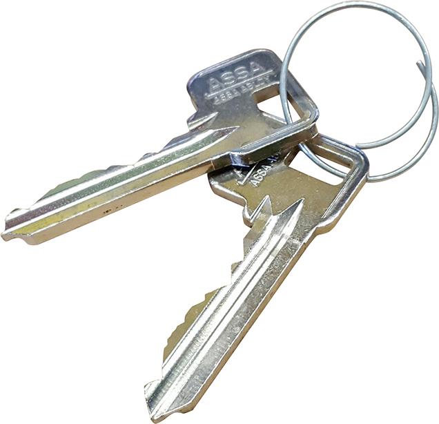 Kassierschlüssel
zur Leerung Münzbox - Detail 1