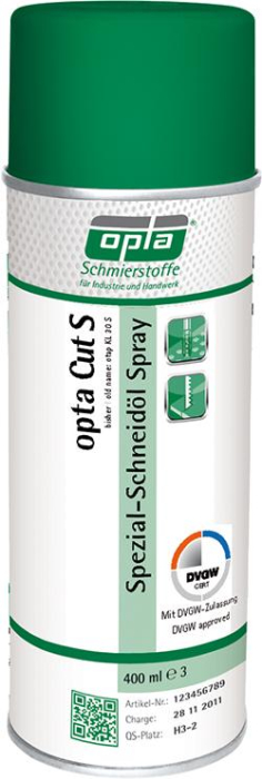 Spezial-Schneidöl CUT
S Spraydose 400ml
OPTA - Detail 1