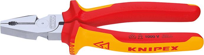 Kraft-Kombinationszange
200mm Nr.0206 VDE Knipex - Detail 1