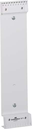 Wandhalter VARIO leer
grau f. 10 Tafeln - Detail 1