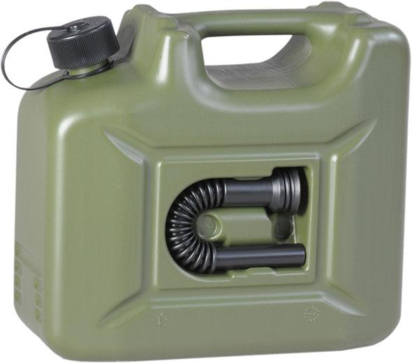Kraftstoffkanister 10 l
Profi olivgrün
B350xT165xH310 mm - Detail 1