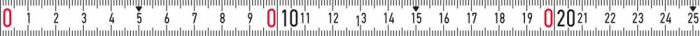 Bandmass weiss 10mx13mm
selbstklebend LNR-SK B
MI - Detail 1