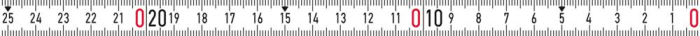 Bandmass weiss 2mx13mm
selbstklebend RNL-SK B
MI - Detail 1