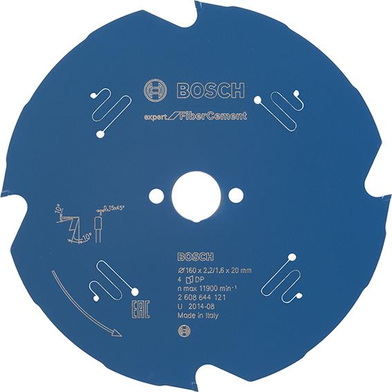 HM Kreissägeblatt
160x2,2x20mm Z4 TF Bosch
Expert Fiber Cement - Detail 1