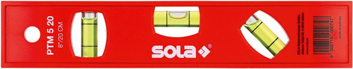 Wasserwaage Kunststoff
PTM 5 20 Magnet Sola - Detail 1