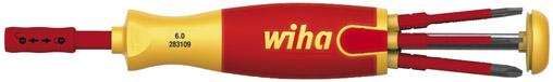 VDE Bit-Magazinhalter 6tlg.
Schl.,PH,SL/PZ Wiha - Detail 1
