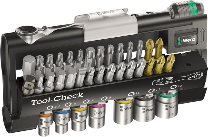 WERA Bitsortiment Tool-Check
38-teilig - P6482.0325 - Detail 1