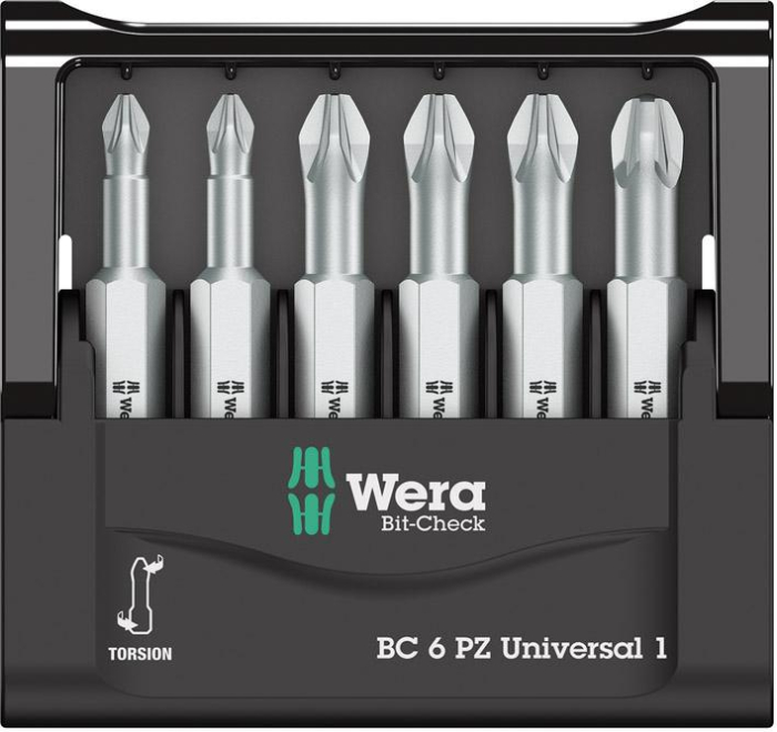 Bit-Sortiment 50mm Bits
Mini-Check PZ 50 Wera - Detail 1