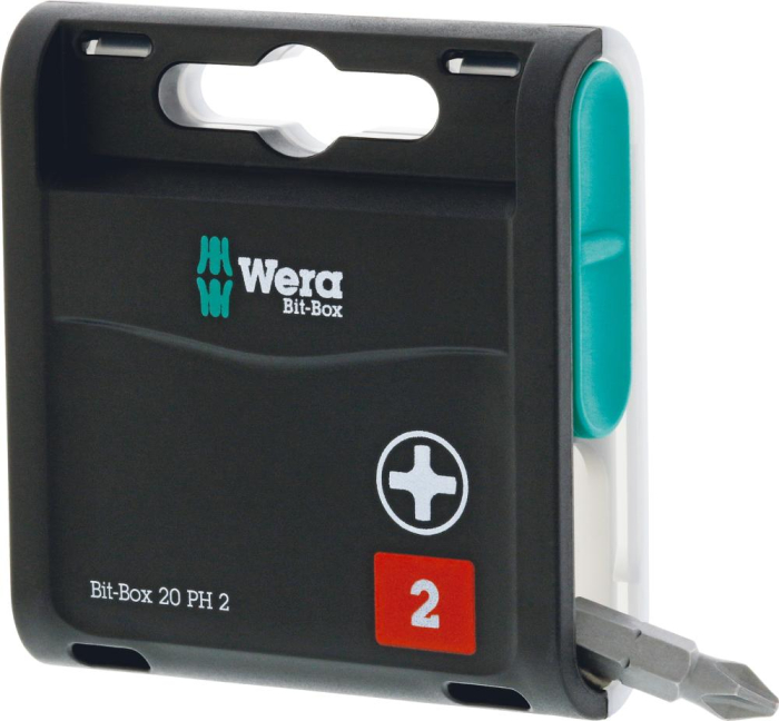 Bit-Box 20 H
PH2x 25mm 20er Box Wera - Detail 1