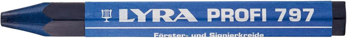 Förster- u. Signierkreide
blau 120x12mm P9761.0016 - Detail 1