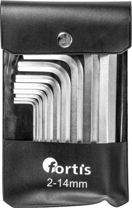 Winkelschraubendreher-
Satz in Tasche
10-teilig 2-14mm
FORTIS - Detail 1