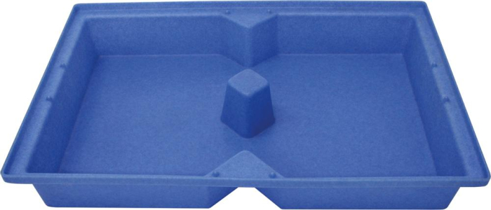 PE-Auffangwanne
ohne Rost
für Kleingebinde - Detail 1