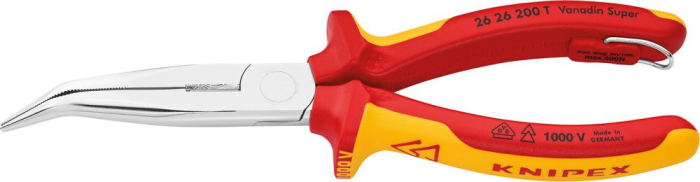 Storchschnabelzange VDE
200mm m.Si-Öse Knipex - Detail 1