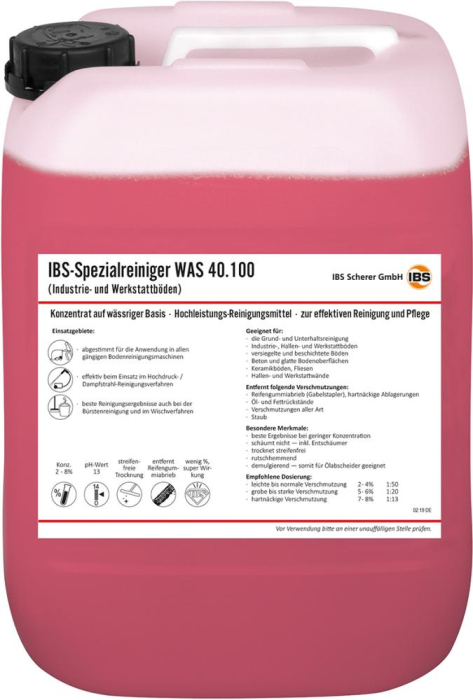 Reiniger WAS 40.100
200L Fass - Detail 1