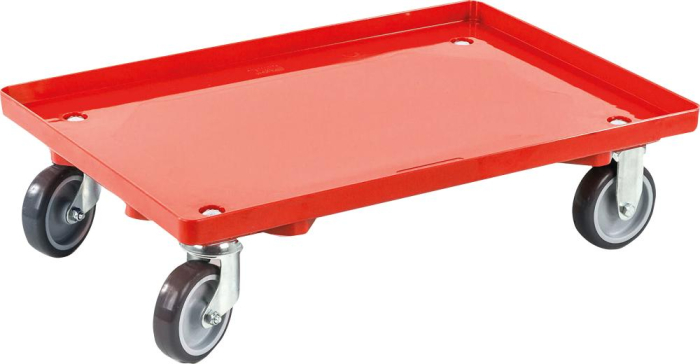 Transportroller
417 x 615mm rot gewschl. - Detail 1