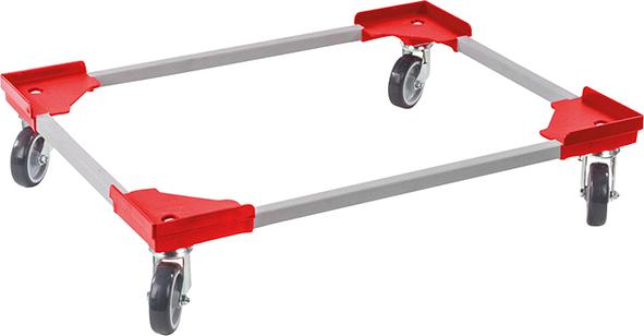 Transportroller
610 x 810mm rot - Detail 1