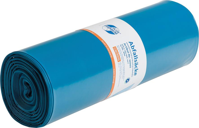 Müllsack 120 l blau LDPE
Superstark - Detail 1
